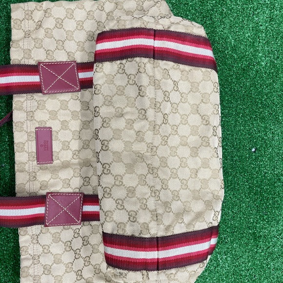 GUCCI monogram gg shopping bag - Picture 5 of 9